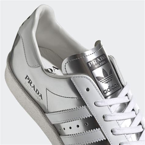 prada x adidas superstar silver metallic|tetracube Prada Adidas.